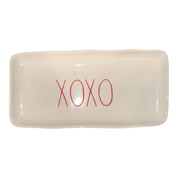 Rae Dunn large XOXO platter - Picture 1 of 2